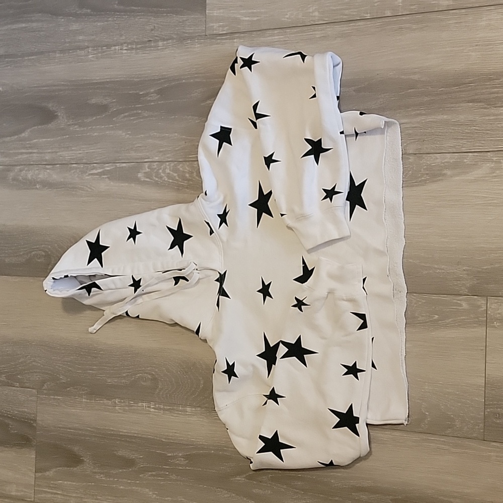 Star Crop Hoodie- M